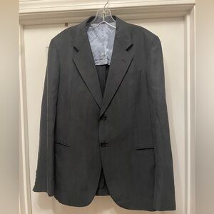 Armani collezioni blue gray lightweight blazer size men’s 40